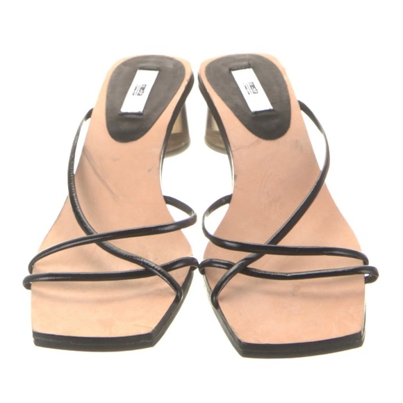 Miista Ellie Ocean Leather Sandal Slides - Picture 8 of 10